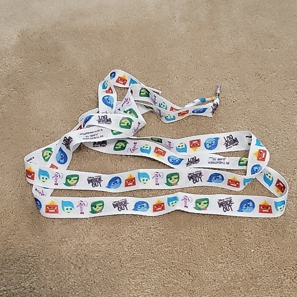 Inside Out Disney shoelaces